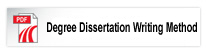 Degree Dissertation Writing Method